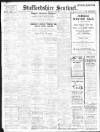 Staffordshire Sentinel Monday 15 January 1912 Page 1
