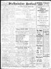 Staffordshire Sentinel Monday 29 January 1912 Page 1