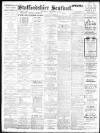 Staffordshire Sentinel Wednesday 07 February 1912 Page 1