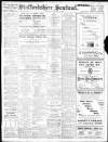 Staffordshire Sentinel Wednesday 06 March 1912 Page 1