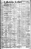 Staffordshire Sentinel Friday 17 January 1913 Page 1