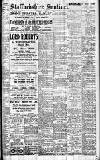 Staffordshire Sentinel Tuesday 04 March 1913 Page 1