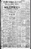 Staffordshire Sentinel Wednesday 05 March 1913 Page 1