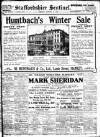 Staffordshire Sentinel Tuesday 06 January 1914 Page 1