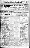 Staffordshire Sentinel Saturday 17 January 1920 Page 1