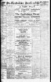 Staffordshire Sentinel Monday 23 February 1920 Page 1