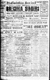 Staffordshire Sentinel Saturday 28 February 1920 Page 1