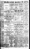 Staffordshire Sentinel Monday 31 January 1921 Page 1