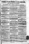 Taunton Courier and Western Advertiser Thursday 21 May 1812 Page 1