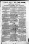 Taunton Courier and Western Advertiser Thursday 10 March 1814 Page 1