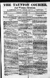 Taunton Courier and Western Advertiser Thursday 18 January 1816 Page 1