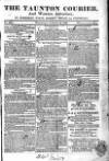 Taunton Courier and Western Advertiser Wednesday 11 January 1826 Page 1