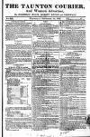 Taunton Courier and Western Advertiser Wednesday 19 September 1827 Page 1