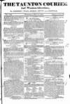 Taunton Courier and Western Advertiser Wednesday 11 May 1831 Page 1