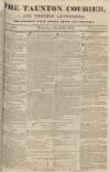 Taunton Courier and Western Advertiser Wednesday 20 March 1833 Page 1