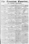 Taunton Courier and Western Advertiser Wednesday 04 April 1838 Page 1