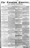 Taunton Courier and Western Advertiser Wednesday 30 March 1842 Page 1