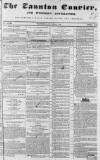 Taunton Courier and Western Advertiser Wednesday 24 January 1844 Page 1