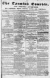 Taunton Courier and Western Advertiser Wednesday 29 March 1848 Page 1