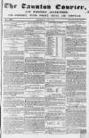 Taunton Courier and Western Advertiser Wednesday 30 July 1845 Page 1