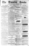 Taunton Courier and Western Advertiser Wednesday 30 October 1850 Page 1