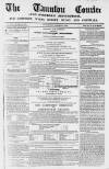 Taunton Courier and Western Advertiser Wednesday 04 January 1854 Page 1