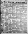 West Briton and Cornwall Advertiser Friday 26 November 1841 Page 1