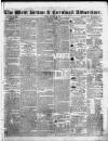 West Briton and Cornwall Advertiser Friday 06 January 1854 Page 1