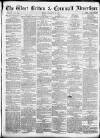 West Briton and Cornwall Advertiser Friday 24 February 1865 Page 1