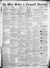 West Briton and Cornwall Advertiser Friday 08 November 1867 Page 1