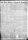 West Briton and Cornwall Advertiser Thursday 12 August 1869 Page 1