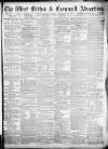 West Briton and Cornwall Advertiser Thursday 16 September 1869 Page 1