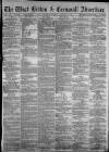West Briton and Cornwall Advertiser Thursday 19 January 1871 Page 1