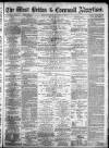 West Briton and Cornwall Advertiser Tuesday 09 January 1872 Page 1