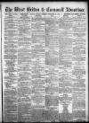 West Briton and Cornwall Advertiser Thursday 21 November 1872 Page 1