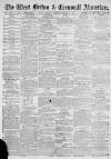 West Briton and Cornwall Advertiser Thursday 30 October 1873 Page 1
