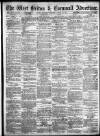 West Briton and Cornwall Advertiser Thursday 29 August 1878 Page 1