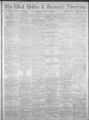 West Briton and Cornwall Advertiser Thursday 27 September 1883 Page 1