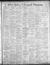 West Briton and Cornwall Advertiser Thursday 23 June 1892 Page 1
