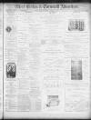 West Briton and Cornwall Advertiser Monday 03 October 1892 Page 1