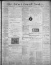 West Briton and Cornwall Advertiser Monday 25 March 1895 Page 1