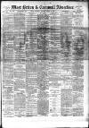 West Briton and Cornwall Advertiser Thursday 16 August 1900 Page 1