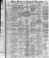 West Briton and Cornwall Advertiser Thursday 06 March 1902 Page 1