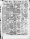West Briton and Cornwall Advertiser Thursday 06 August 1903 Page 1