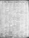 West Briton and Cornwall Advertiser Thursday 16 March 1905 Page 1