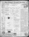 West Briton and Cornwall Advertiser Monday 20 March 1905 Page 1