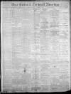 West Briton and Cornwall Advertiser Thursday 01 November 1906 Page 1