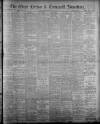 West Briton and Cornwall Advertiser Thursday 22 July 1909 Page 1