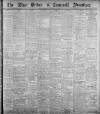 West Briton and Cornwall Advertiser Thursday 21 September 1911 Page 1