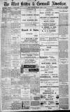 West Briton and Cornwall Advertiser Monday 01 April 1912 Page 1